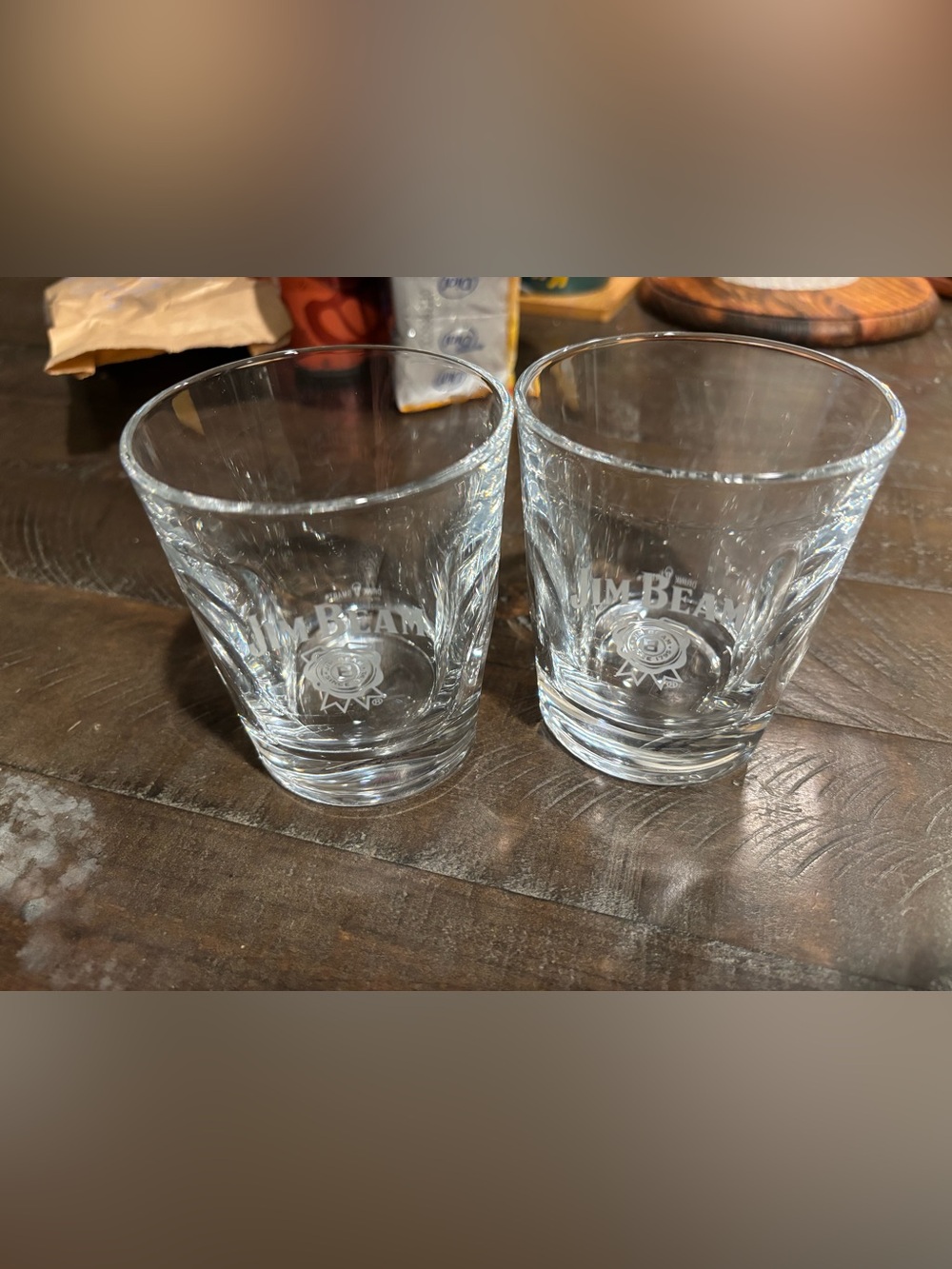 Jim Beam Tumbler Glasses Set